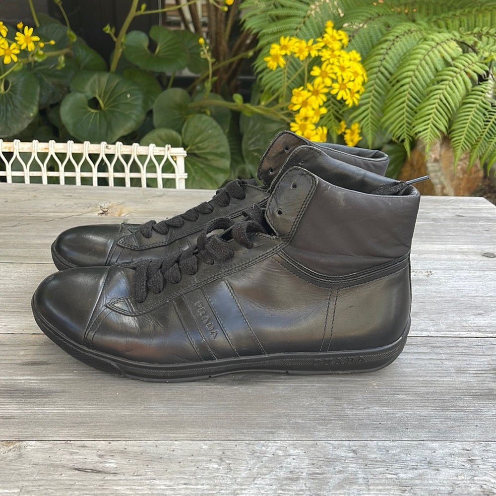 Prada high top men’s sneakers